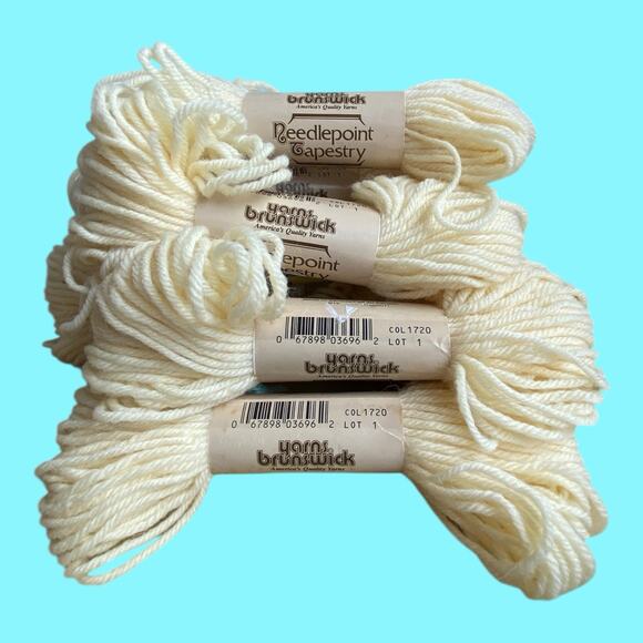 (9) 40 yd Skeins Brunswick Americas Quality Needlepoint Yarn Color 1720, Lot 1 - Picture 3 of 7